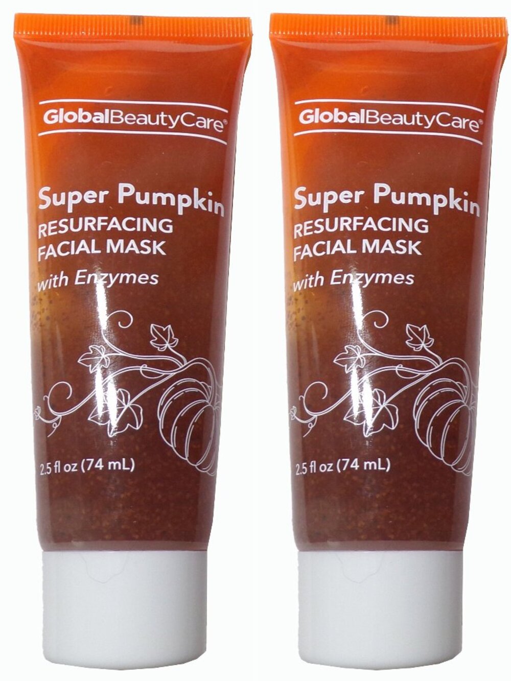 Global Beauty Care Super Pumpkin Resurfacing Facial Mask with Enzymes 2.5 fl oz